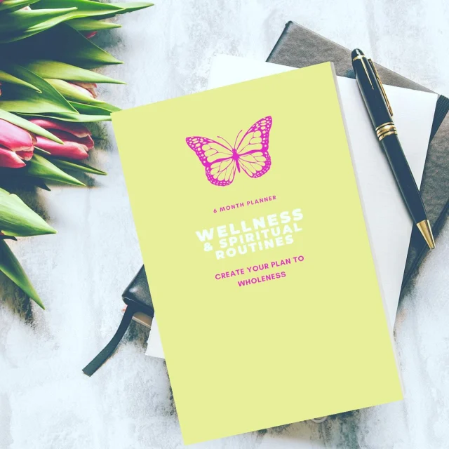Write your desired life right into your schedule, it's a 6-month planner, journal and guidebook in one.
.
Create your daily and weekly healthy routines and reclaim your personal power by:

// Following A Supportive Schedule For Your Wellness + Wealth Goals.

// Addressing Your Past So It No Longer Affects Your Progress.

// Investigating The State Of Your Chakras while Healing

// Owning Your Desires And Going Towards Them.
.
.
.
The Workbook Is Here. And Launches Tomorrow. 
Are you in the early bird list?
