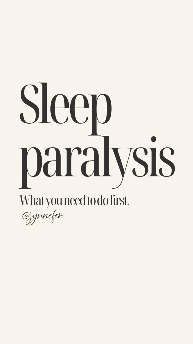 Sleep Paralysis…When you wake up but somehow your body is still asleep and you cannot move, it can be a bit scary.  If you are sensitive enough you may sense things around you that bother you and that you want to get away from. 
Sometimes, even worse things may happen.
.
First and foremost, you must be willing to face the fear. 
Confront the fear. 
Claim your Sovereignty, You get to decide what's in your space. 
Own Your Power & Reclaim Your Space.
.
If you need help with these types of experiences, book my dream interpretation consultation where I help you uncover the cause of your sleep paralysis issue and get rid of it, finally.
Or if you want the full experience, join the Dream Work workshop March 22nd — we’ll dive deep together 💭
Check the link in my bio to book or register!
#dreamwork #dreams #dreaminterpretation #selfdiscovery #divinefeminine #spiritualtools #manifestyourlife #intuition #dreamjournal #innerwork